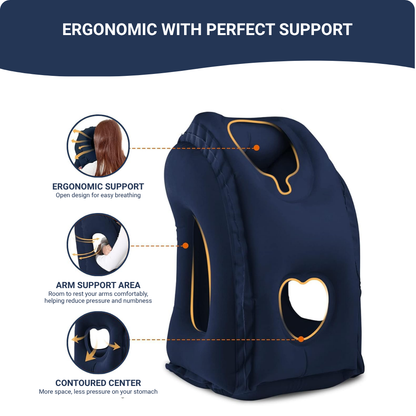 Inflatable Travel Pillow for Comfortable Rest