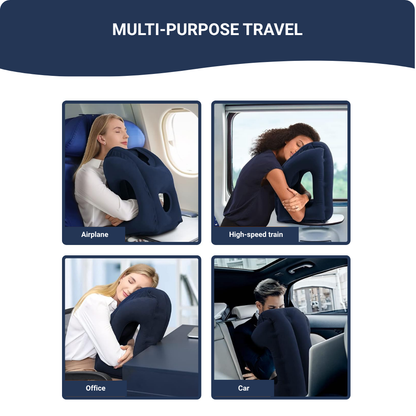 Inflatable Travel Pillow for Comfortable Rest